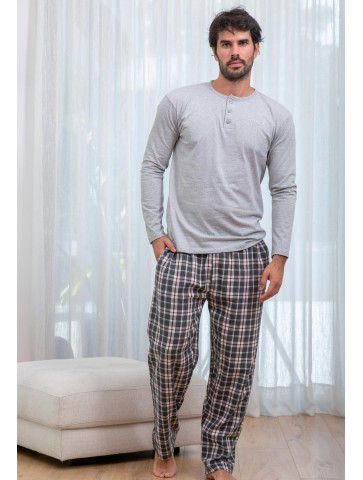 P. HOMBRE COMBINADO TOP. ALGODÓN PANT. P